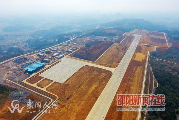 邵阳武冈机场完成部分高空校飞 建设速度令人惊叹