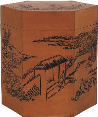 图1 “村庄图”六方茶叶盒1_b.jpg