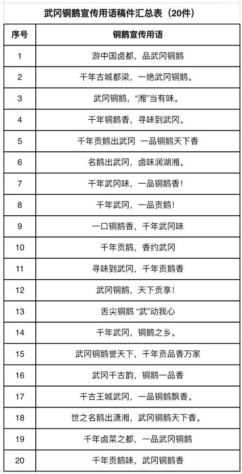 武冈铜鹅品牌名投票！40件候选