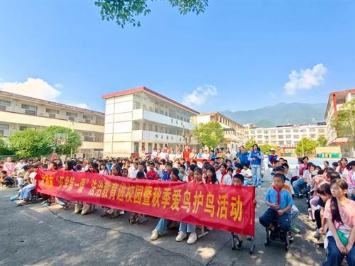 武冈市开展“法治护鸟”科普宣传活动