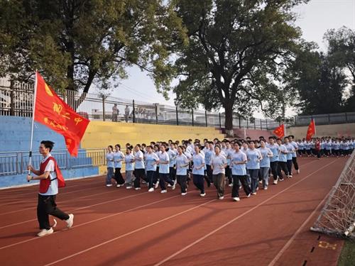 武冈二中高三跑操比赛圆满落幕