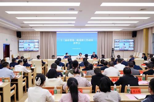 武冈十三届邵阳市委第一轮巡察工作动员部署会召开