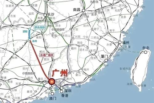 湖南将新增一条高铁！今后从武冈去广州更快了